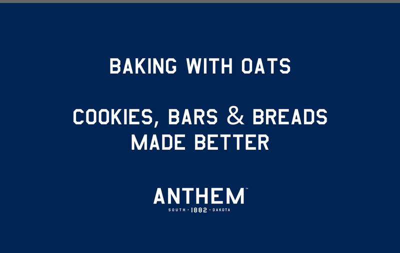 Baking with Oats: Cookies, Bars & Breads Made Better