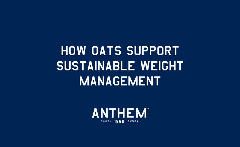 How Oats Support Sustainable Weight Management