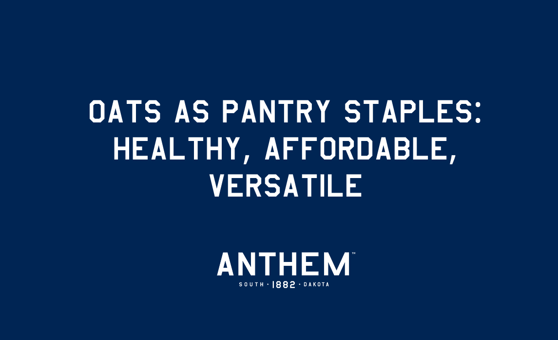 Oats as Pantry Staples: Healthy, Affordable, Versatile